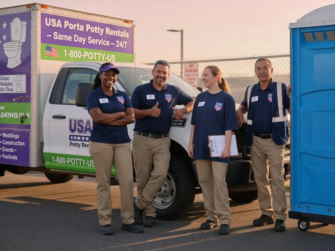 Porta Potty Rental company in Stanford, CA